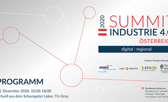 Summit Industrie 4.0 der TU Graz